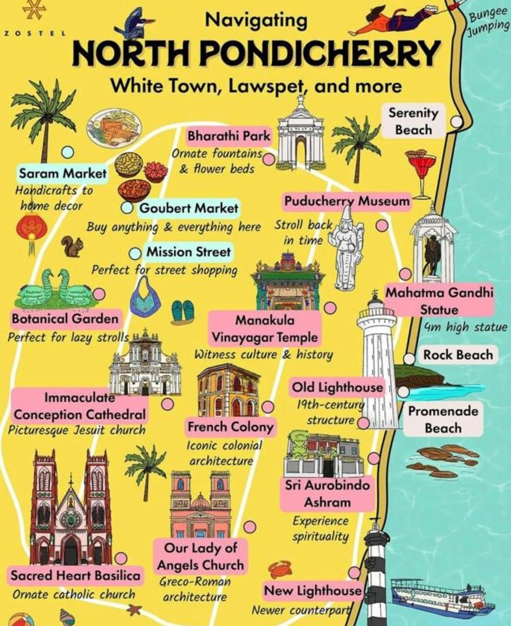 The Ocean Grand Hotel Puducherry Eksteriør billede
